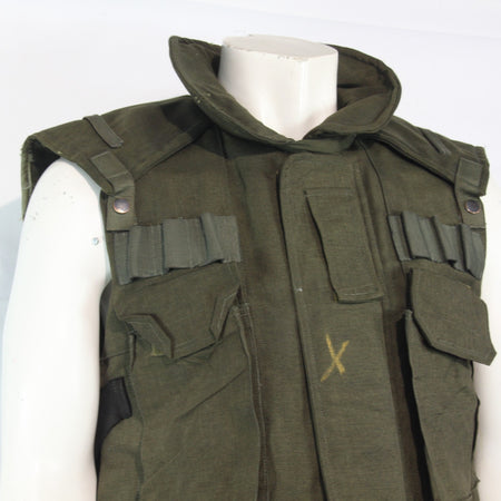 Austrian Military Body Armour Cover with Kevlar Genuine Surplus Olive 44" 3977