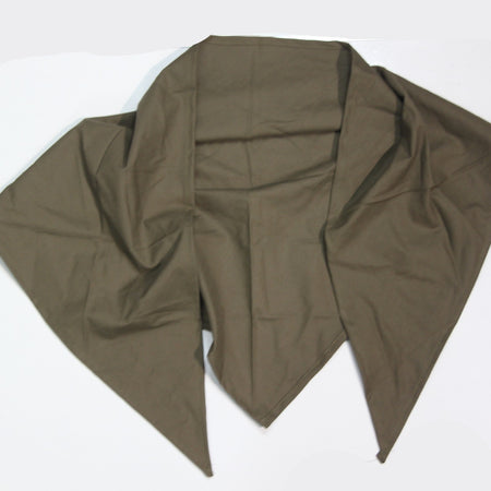 XL Neckerchief  Bandana Olive Triangle Austrian Military Genuine Surplus (4013)