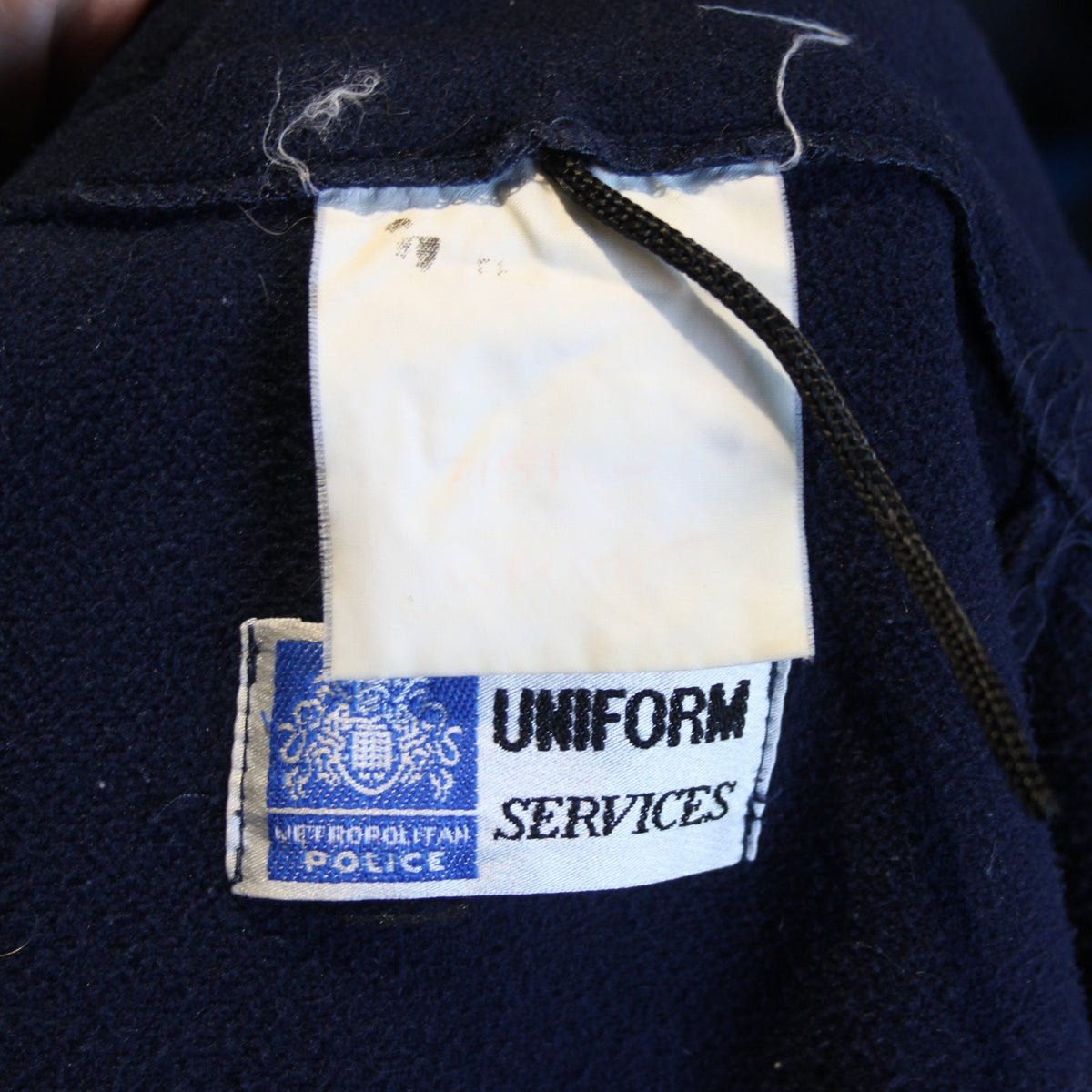 Genuine Surplus British Police Fleece Jacket Water Resistant navy  XS (4121)