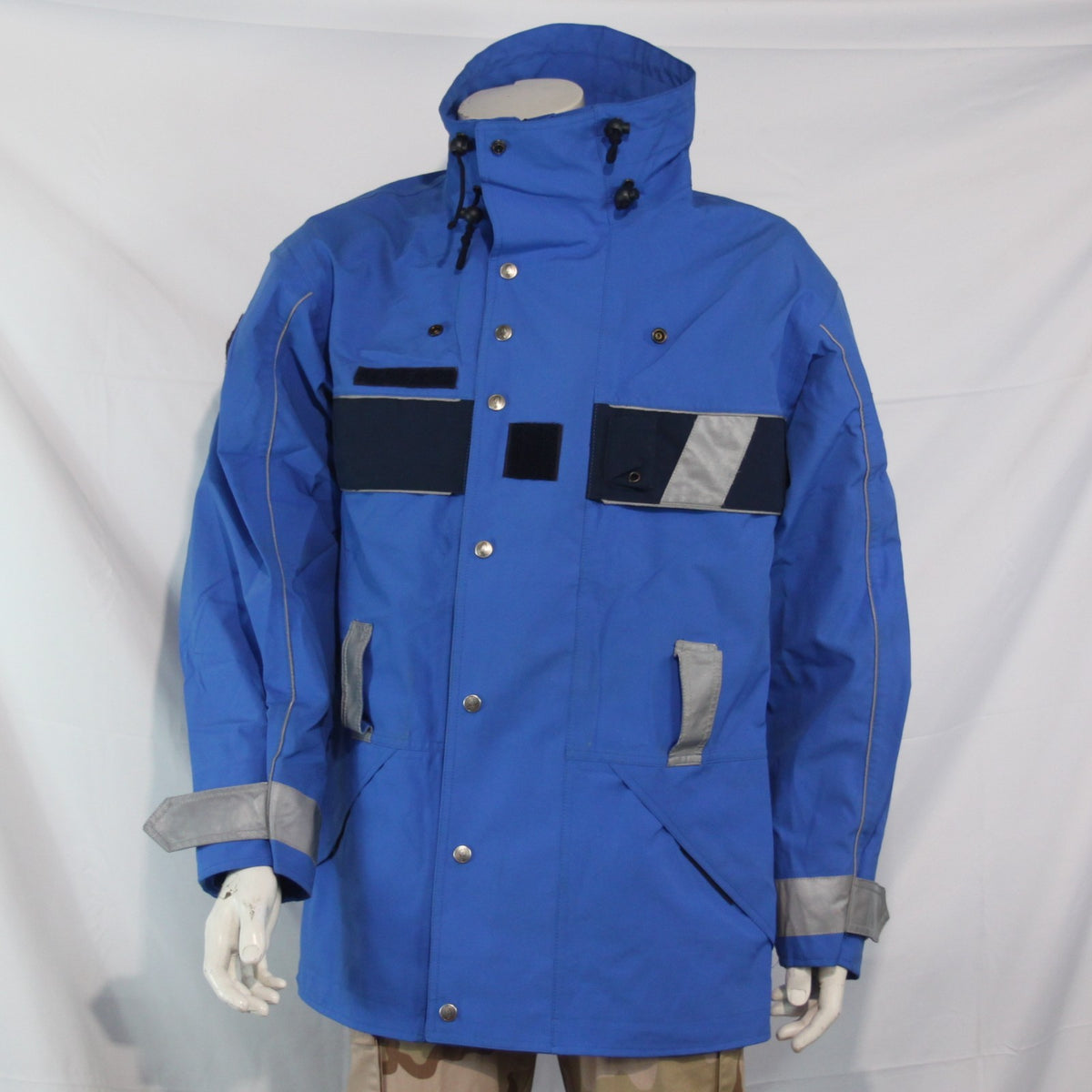 Waterproof French Police Motorcycle Jacket Coat Genuine Suplus 40-42" (3879)