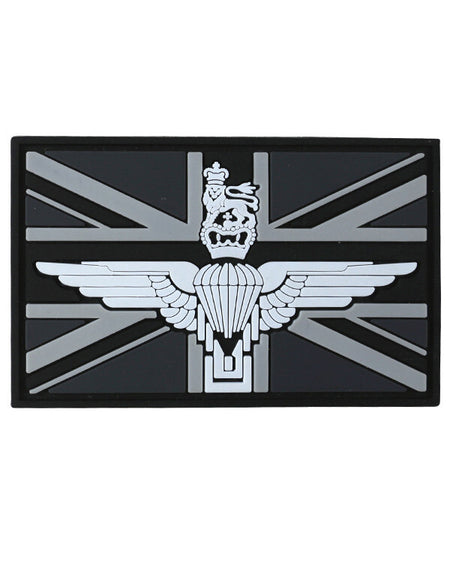 KT Parachute Regiment PVC Rubber Morale Patch Olive tactical hook 3D Army Paras
