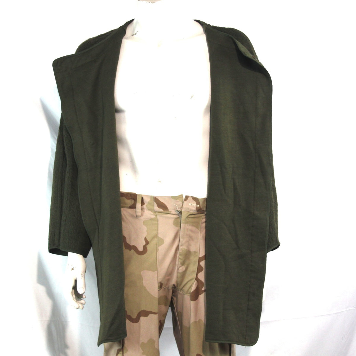 Genuine Surplus Faux Fur French Army Parka Liner Military Thermal 48-50" (3712)
