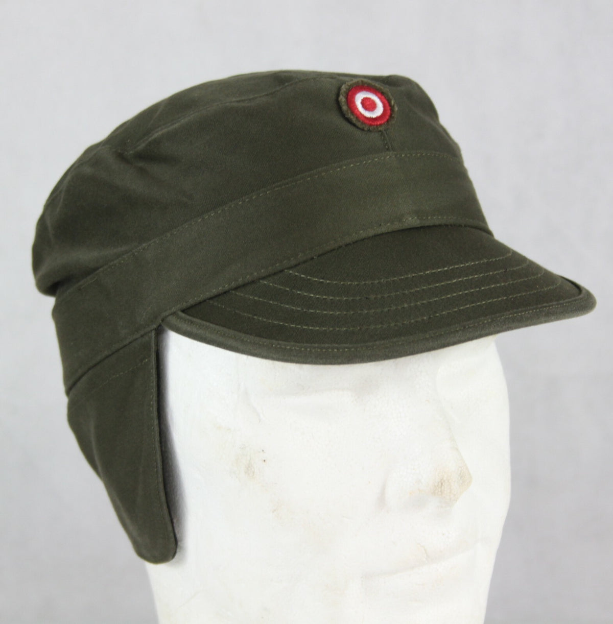 G1 Genuine Surplus Austrian All Seasons Poly/Cotton Peak Fatigue Caps Olive 