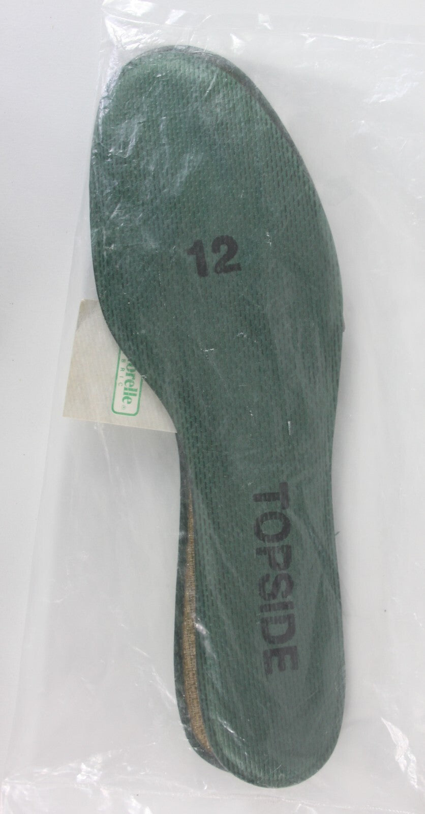 Genuine Surplus NEW German/Dutch Plastic Insoles Green/Tan Washable Size UK 7