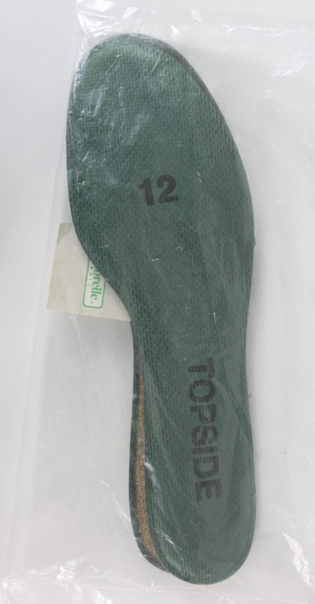 Genuine Surplus NEW German/Dutch Plastic Insoles Green/Tan Washable Size UK 7