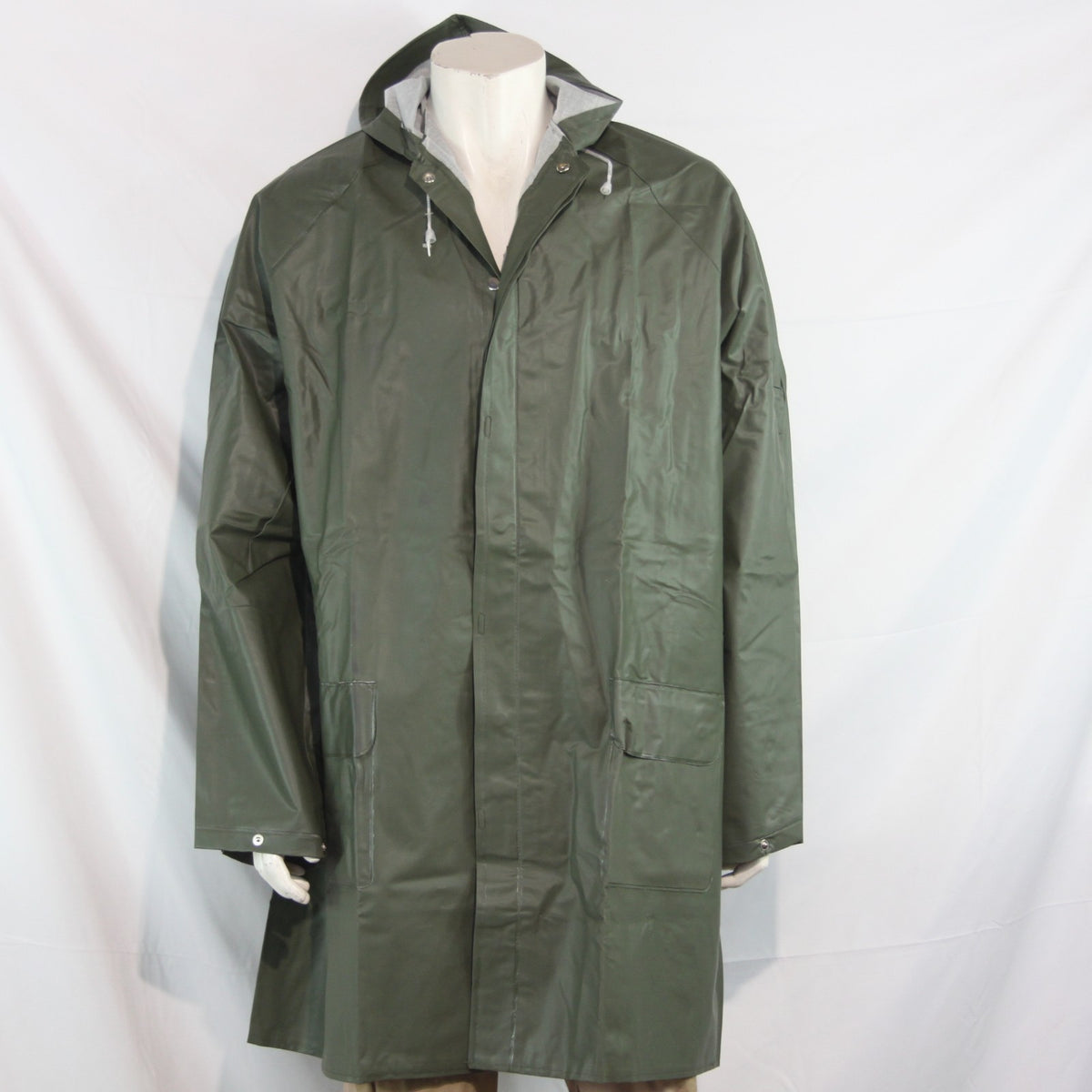 German Army Olive Waterproof Jacket Coat Genuine Surplus 44 & 50"" (4306)
