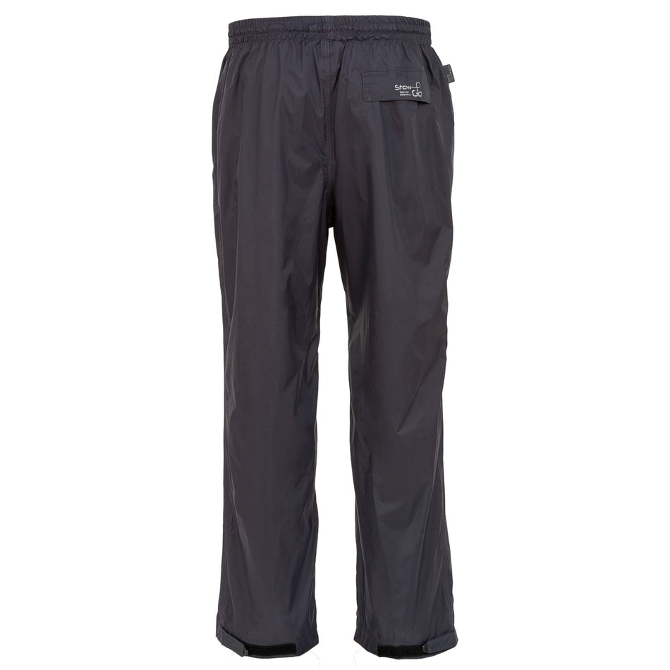 Highlander Stow & Go Black Waterproof Breathable Light Weight Over Trousers