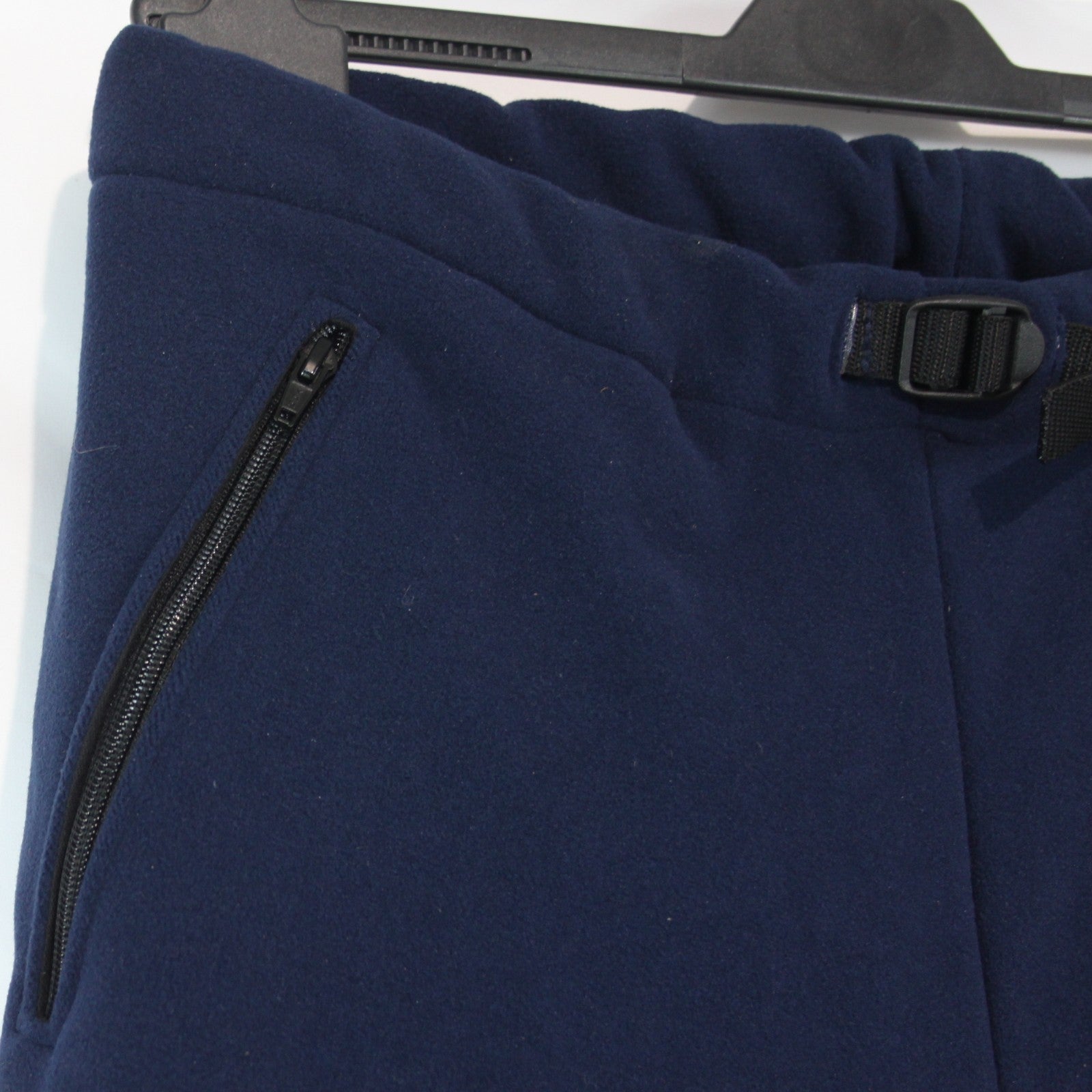 Fleece Thermal Warm WInter Trousers Pull On Blue Medium 30-32" waist (3947