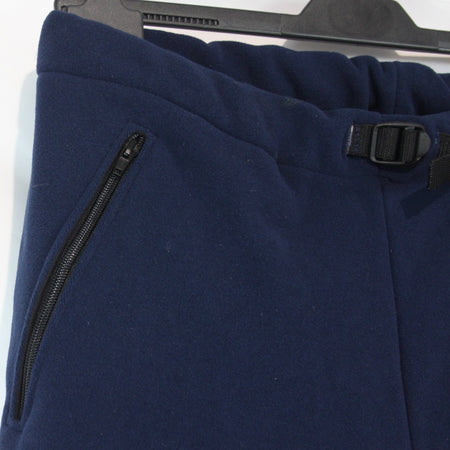 Fleece Thermal Warm WInter Trousers Pull On Blue Medium 30-32" waist (3947