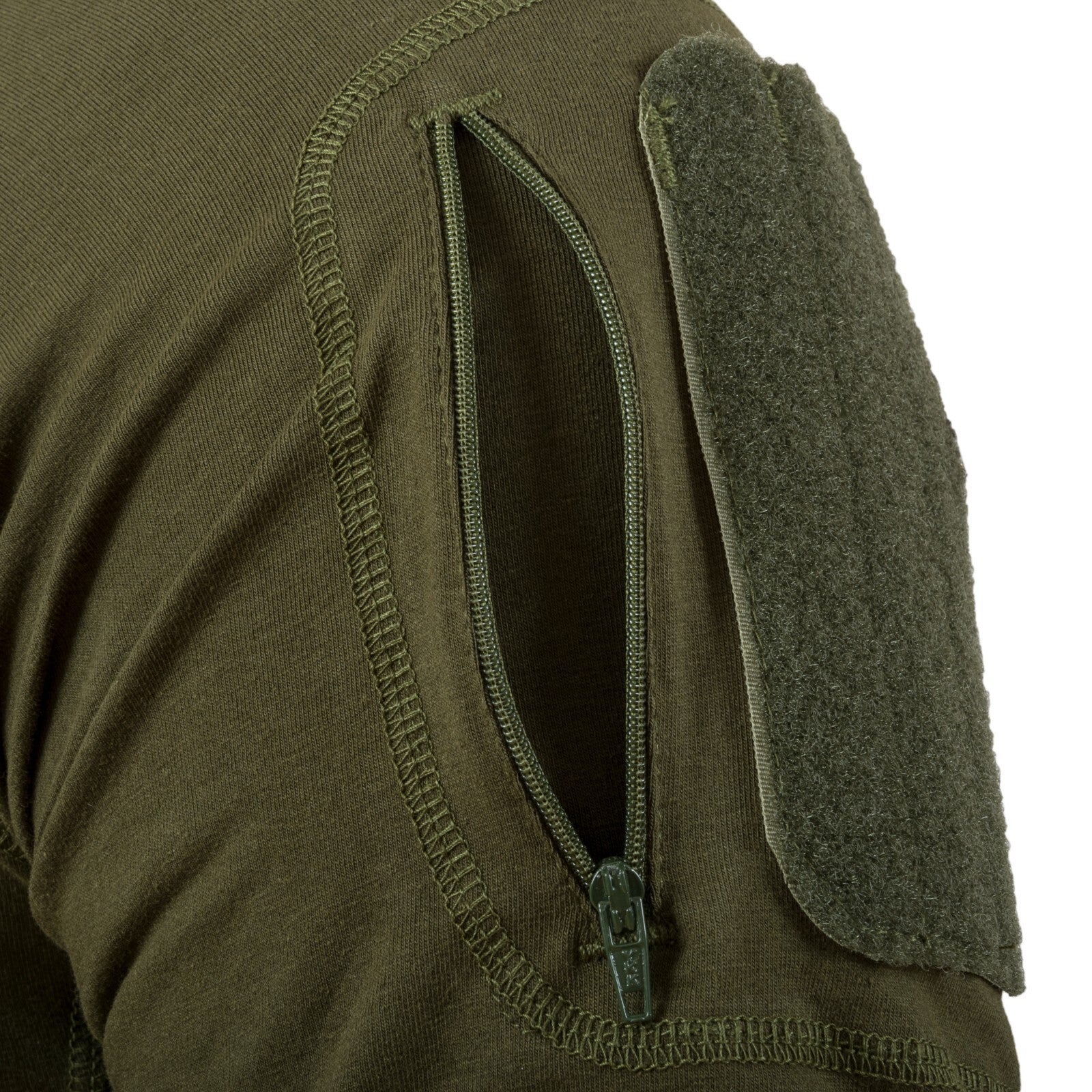 Highlander Combat T-Shirt Sleeve Pocket Military Cotton Mix Stretch
