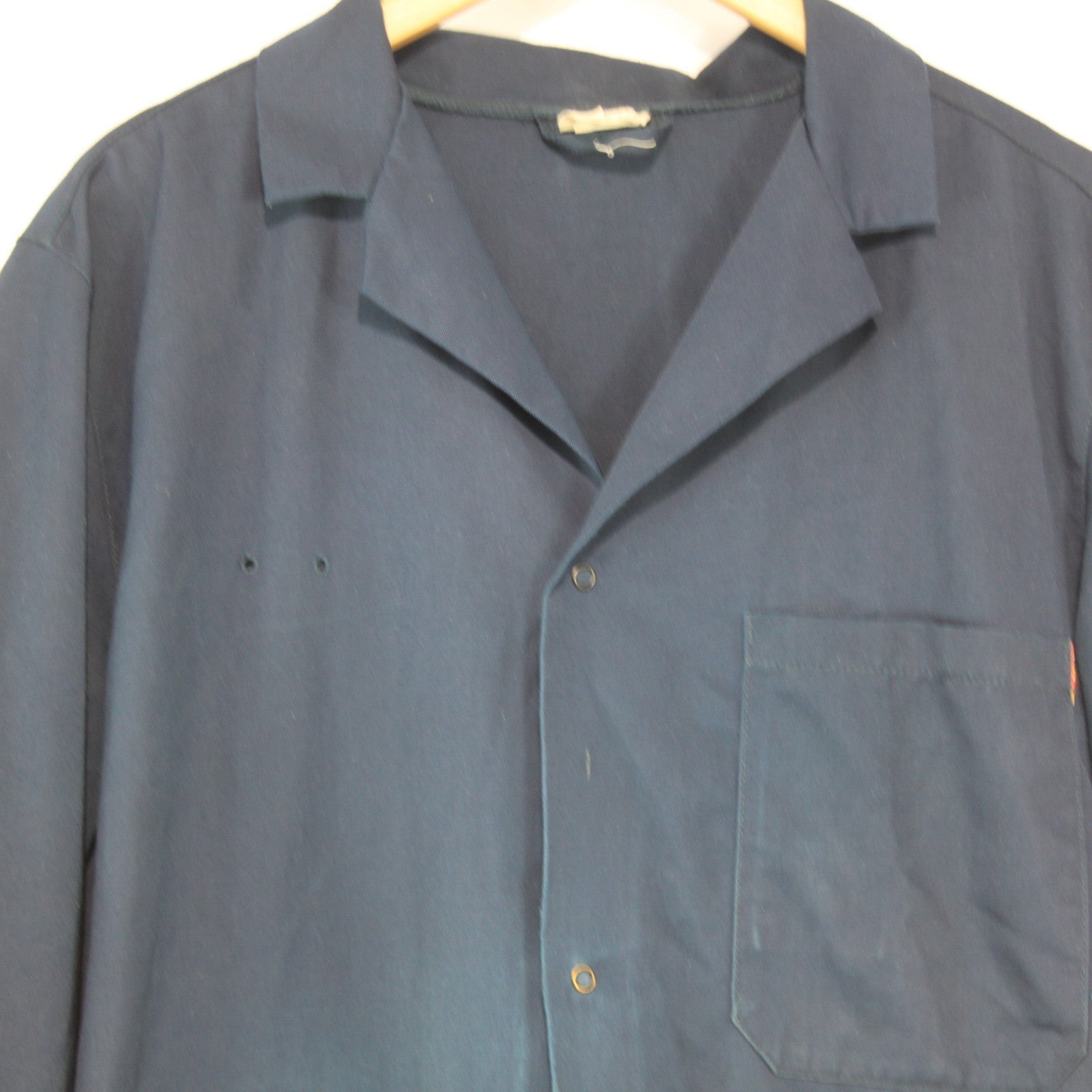 British Courier Warehouse Coat Navy Blue Genuine Surplus 38-40" Chest  (4163)