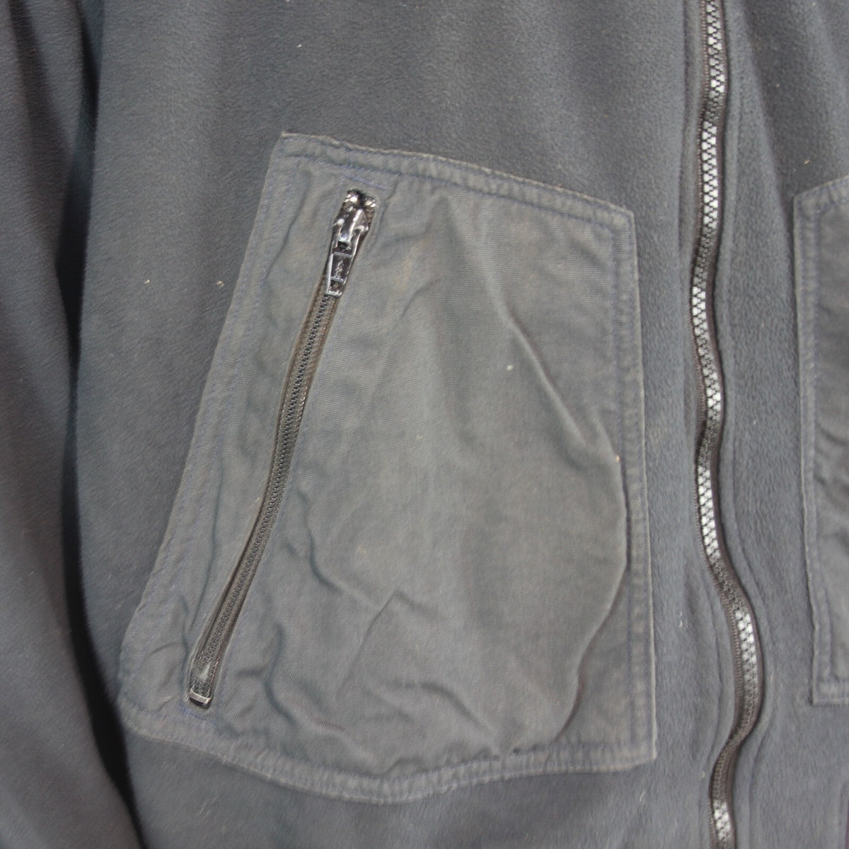 Genuine Surplus Austrian Army Fleece Jacket Black Munition 40-42" (3166)