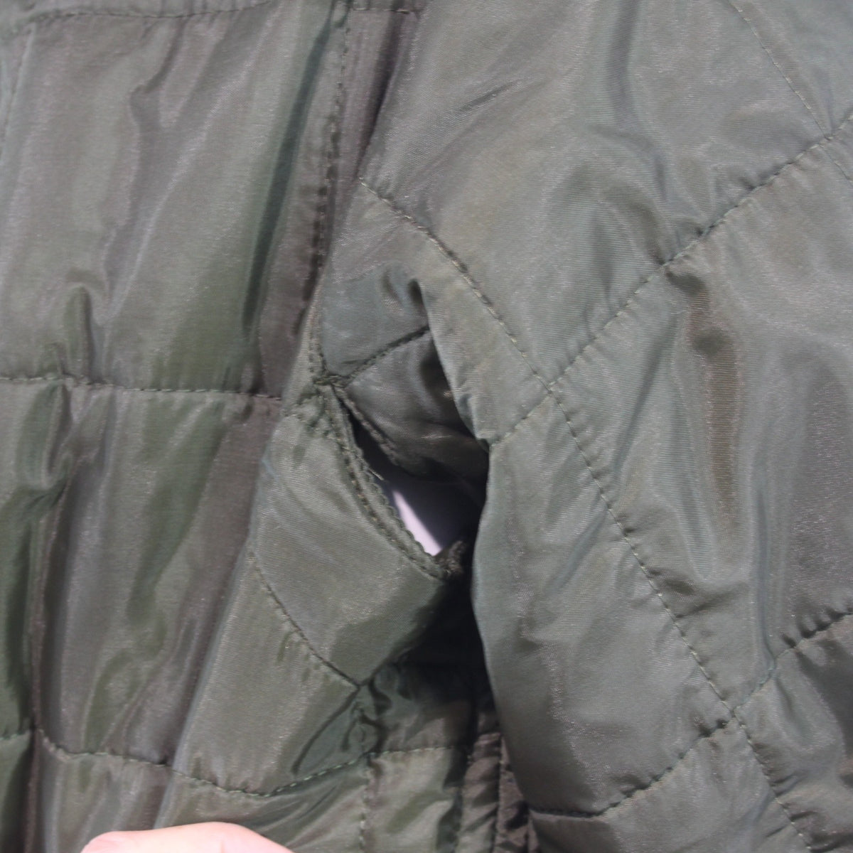 Genuine Surplus Italian Army Quilted Jacket Parka Liner Thermal Winter (3704)