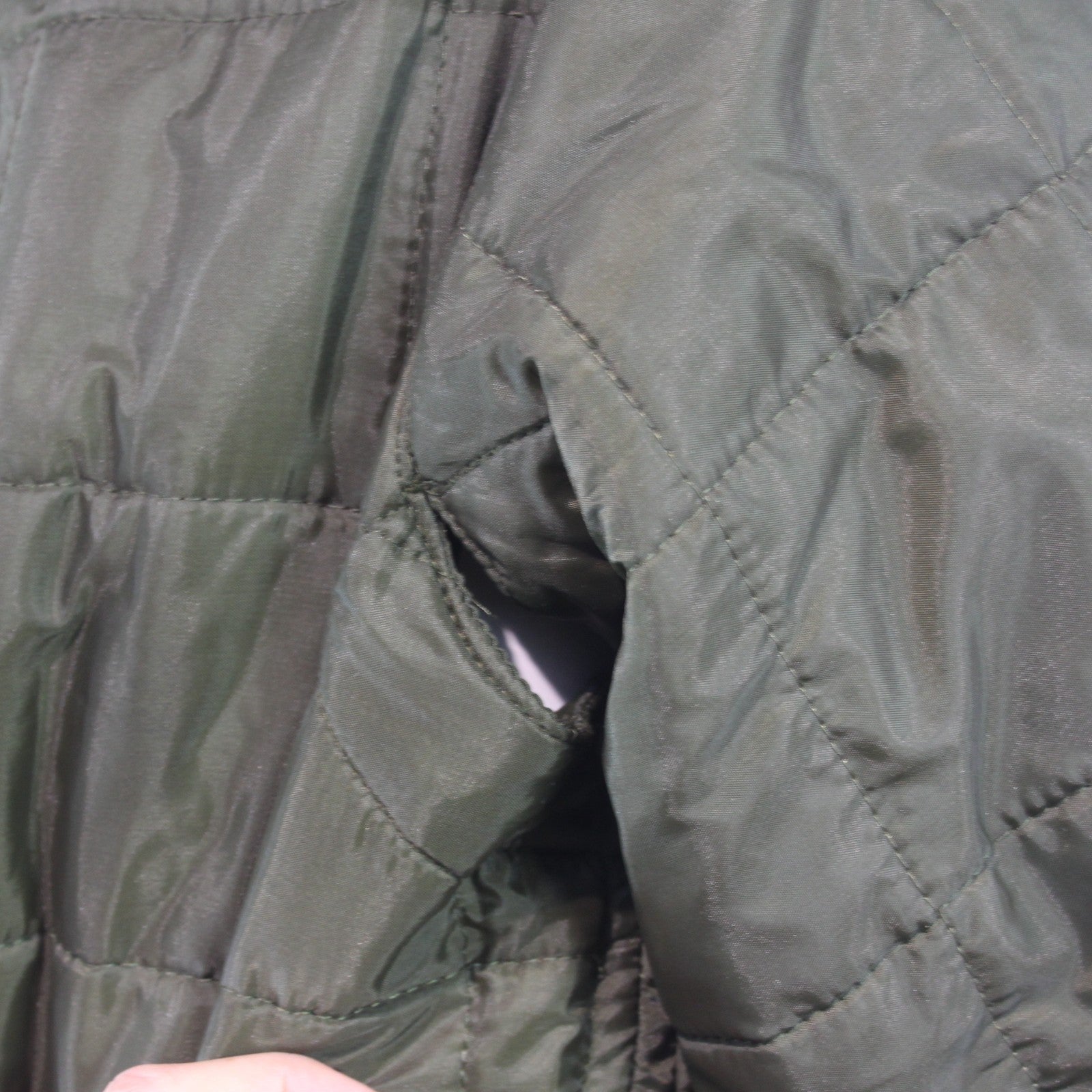 Genuine Surplus Italian Army Quilted Jacket Parka Liner Thermal Winter (3704)