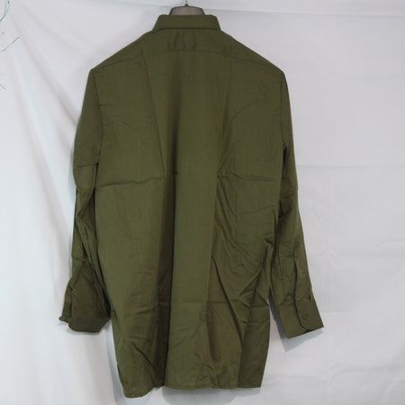 New Russian Army Shirt Midweight Green Genuine Surplus USSR 40cm collar (4140)