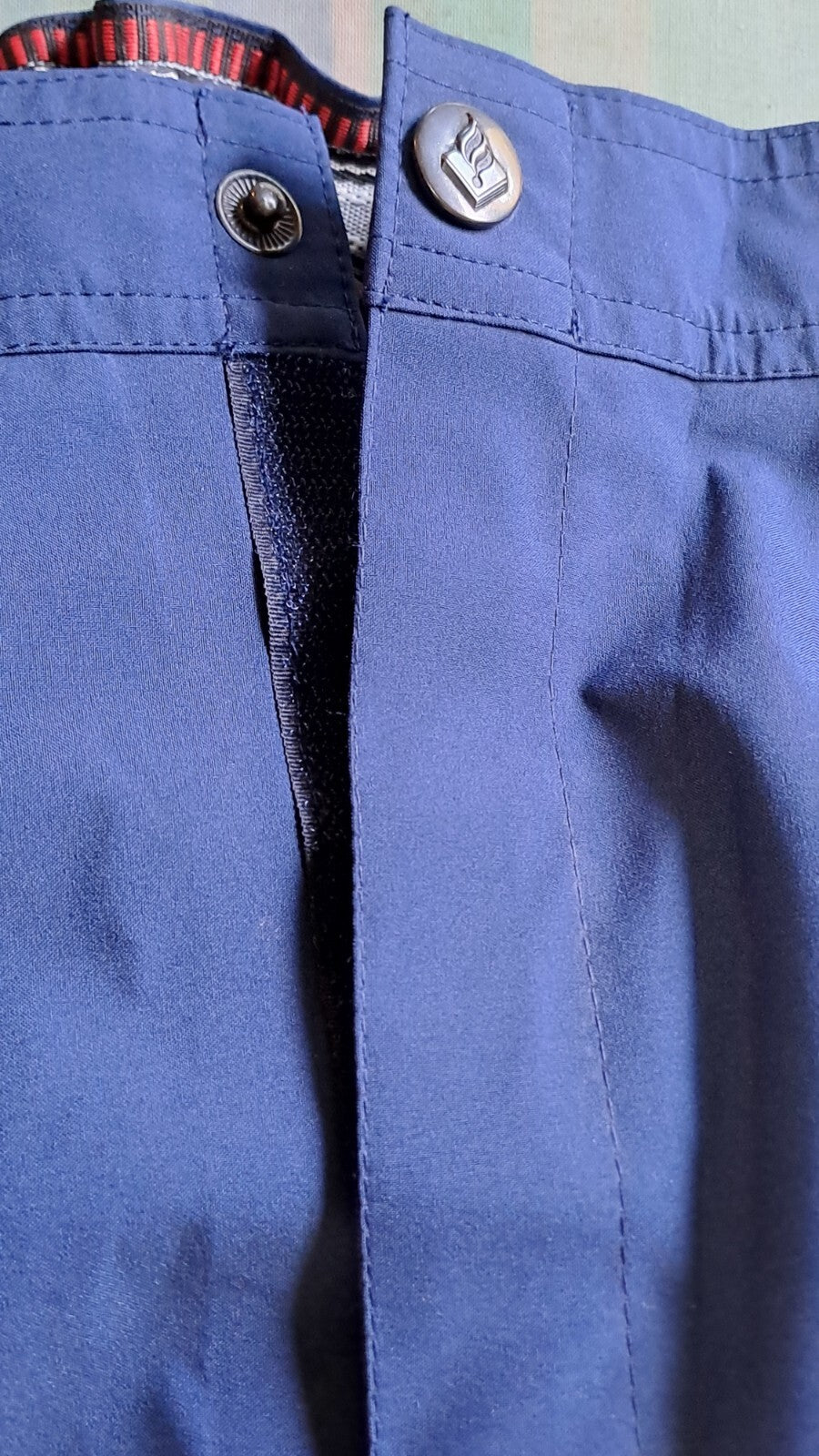 Genuine Surplus Open Side Rain Waterproof Trousers Lightweight 32-34" (2772)