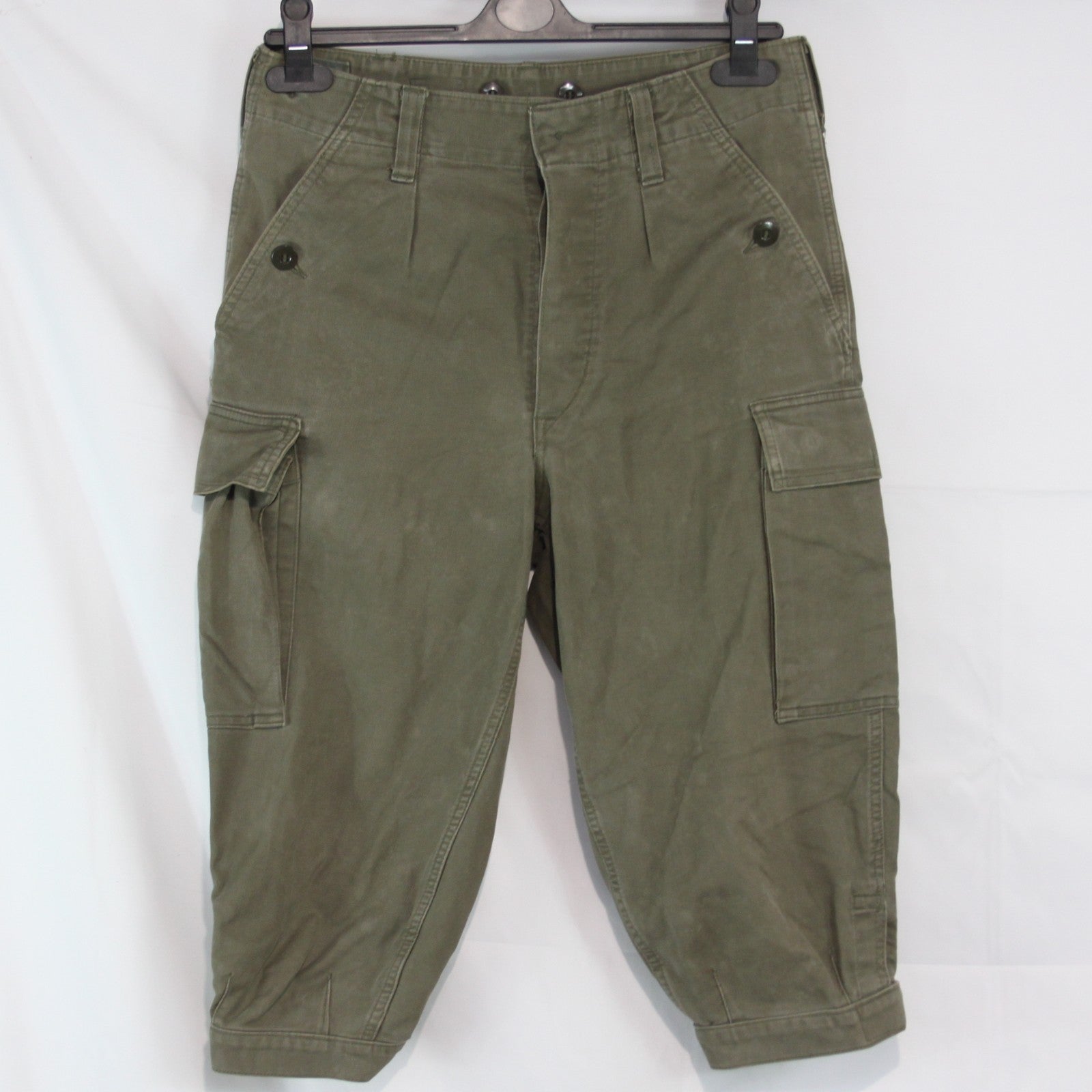 Genuine Surplus German Moleskin Breeks Grey Olive Cotton Grade 1  (3675)