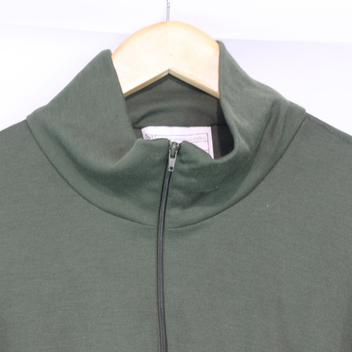Spanish Army Thermal Top Genuine Surplus Zip Neck Military Long Sleeve (3821)