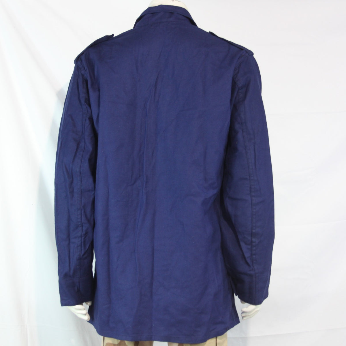 1970's Swedish Vintage Naval Shirt Military Genuine Surplus 46" (4227)