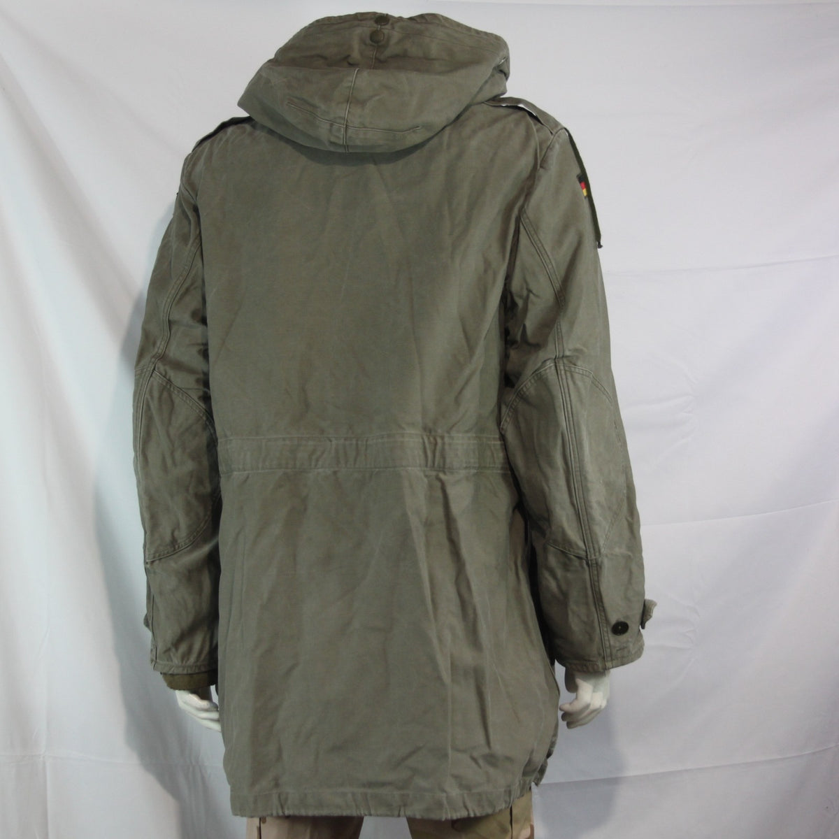 German Army Olive Parka Genuine Surplus Winter Coat Lined Long 42-44" (3795)