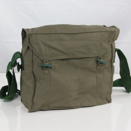 Genuine Surplus Bulgarian Army Side Bag Cotton Canvas Type Fabric Olive  (3410)