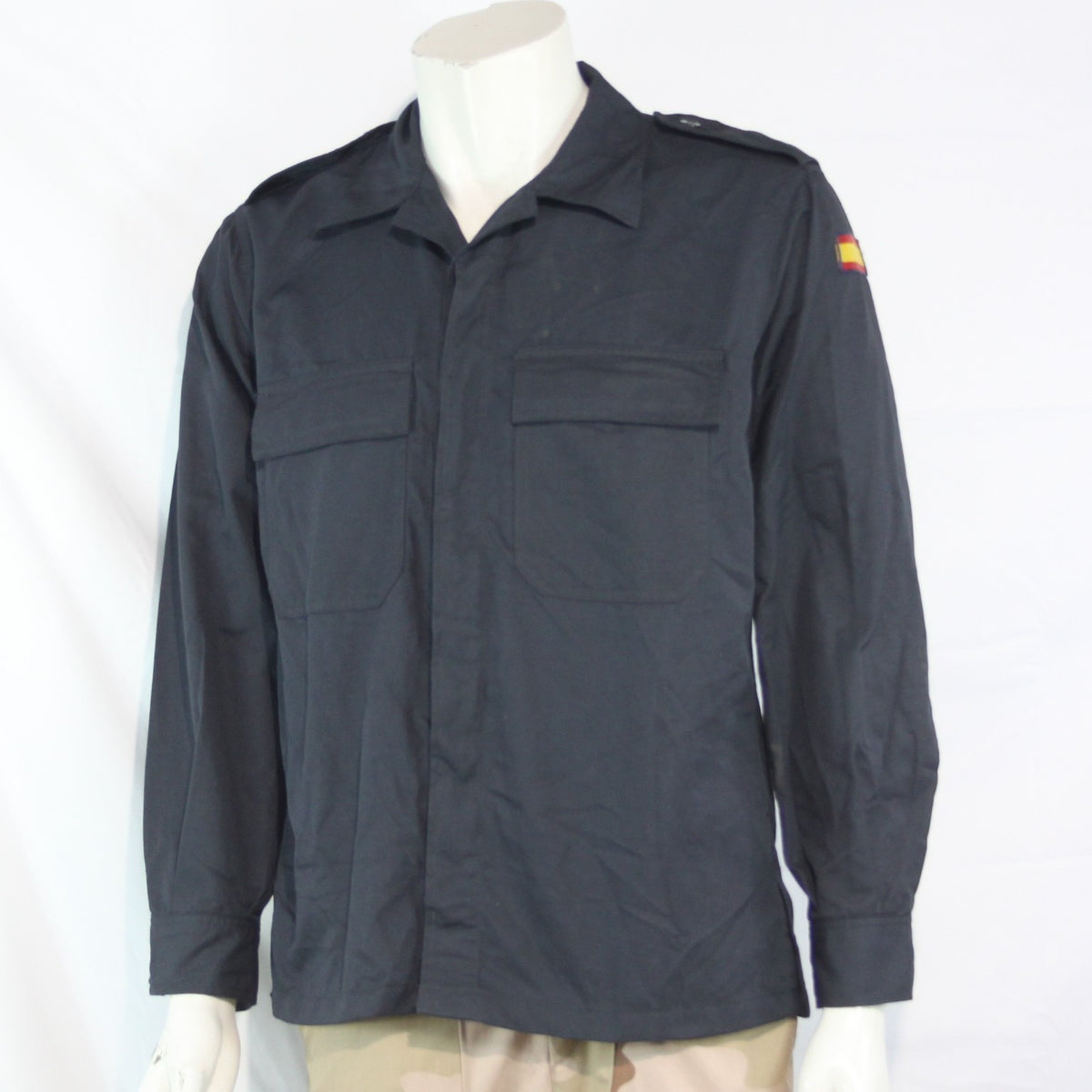 Spanish Navy Heavyweight Shirt Lightweight Jacket Naval Genuine Surplus (4157)
