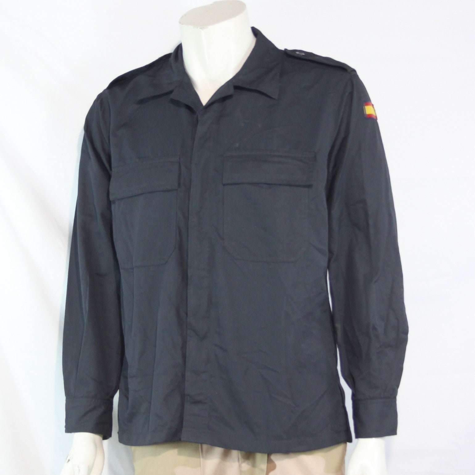Spanish Navy Heavyweight Shirt Lightweight Jacket Naval Genuine Surplus (4157)