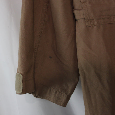 US Airforce Flight Suit Coverall Mens Sand Genuine Surplus 44" Chest Short 3523)