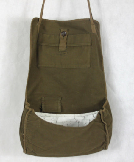 Genuine Surplus French Indo-China War 1950's Wash Kit Bag Canvas (462) 