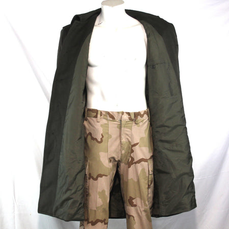 Mens French Army Winter Overcoat Genuine Surplus Thermal 42-44" Chest (3641)