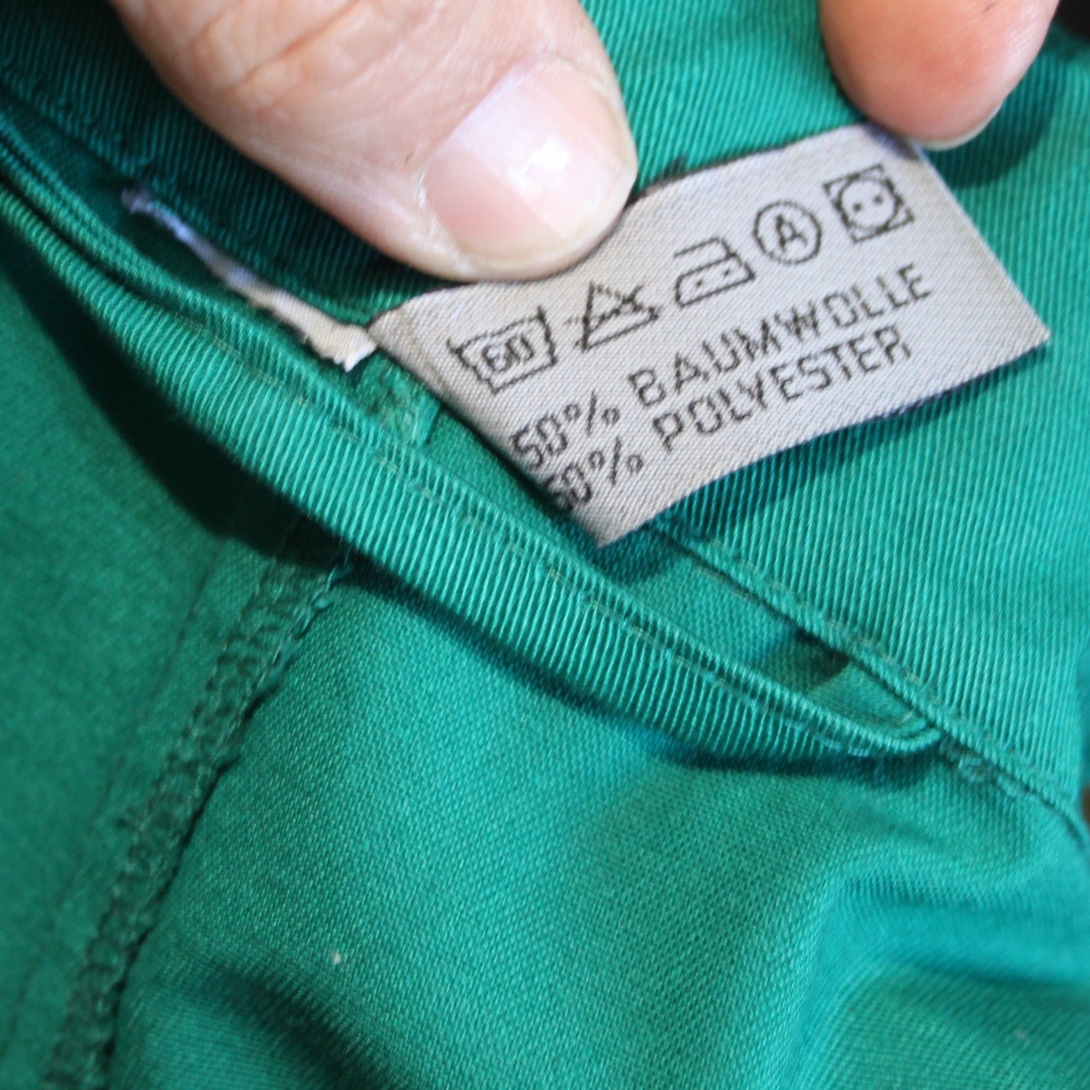 Emerald Green Austrian Army Warehouse Coat Belted at back 42-44" Genuine (4142)