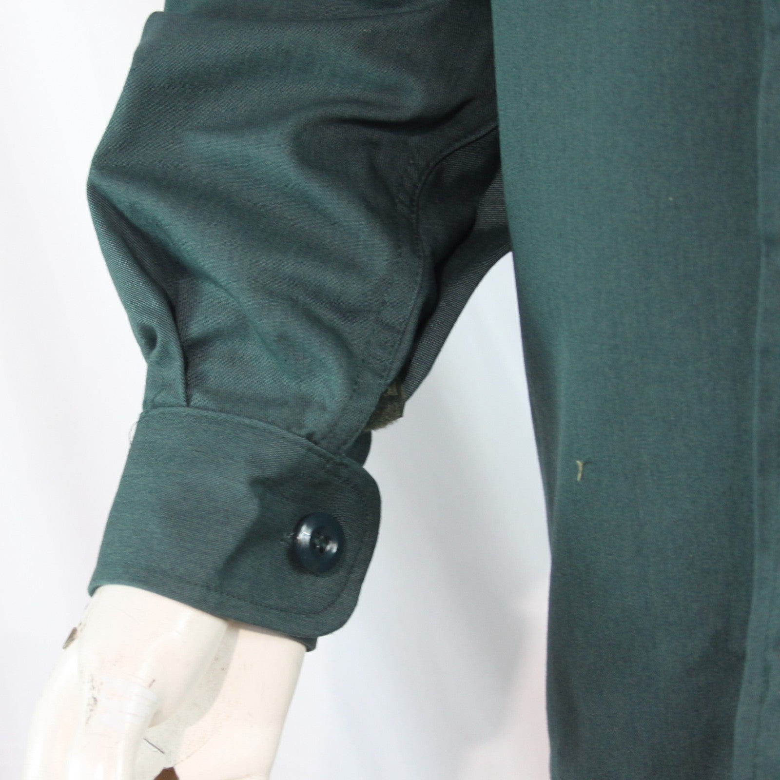 Genuine Surplus Spanish Army Bottle Green Field Shirt  42" (4279)