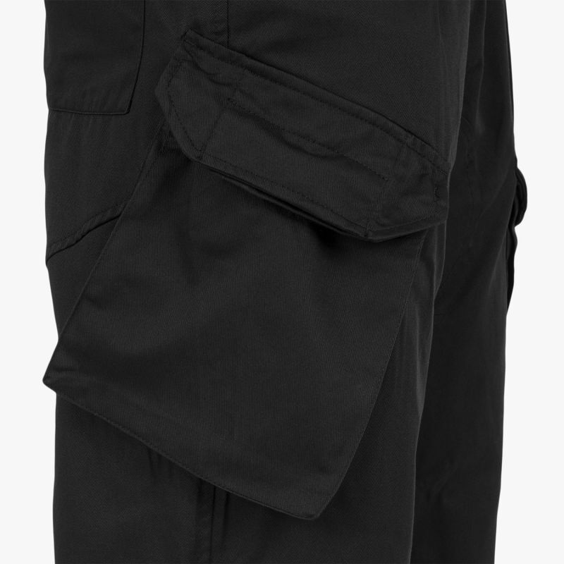 Highlander Midweight Delta Trousers Military Style Black Olive Camo Polycotton