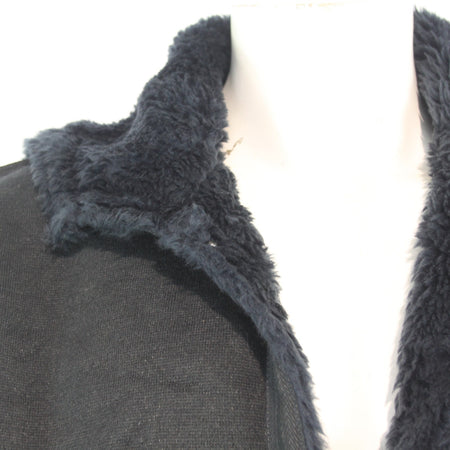 Genuine Surplus Dutch Army Faux Fur Parka Liner Navy Blue Thermal 52-54" (3710)