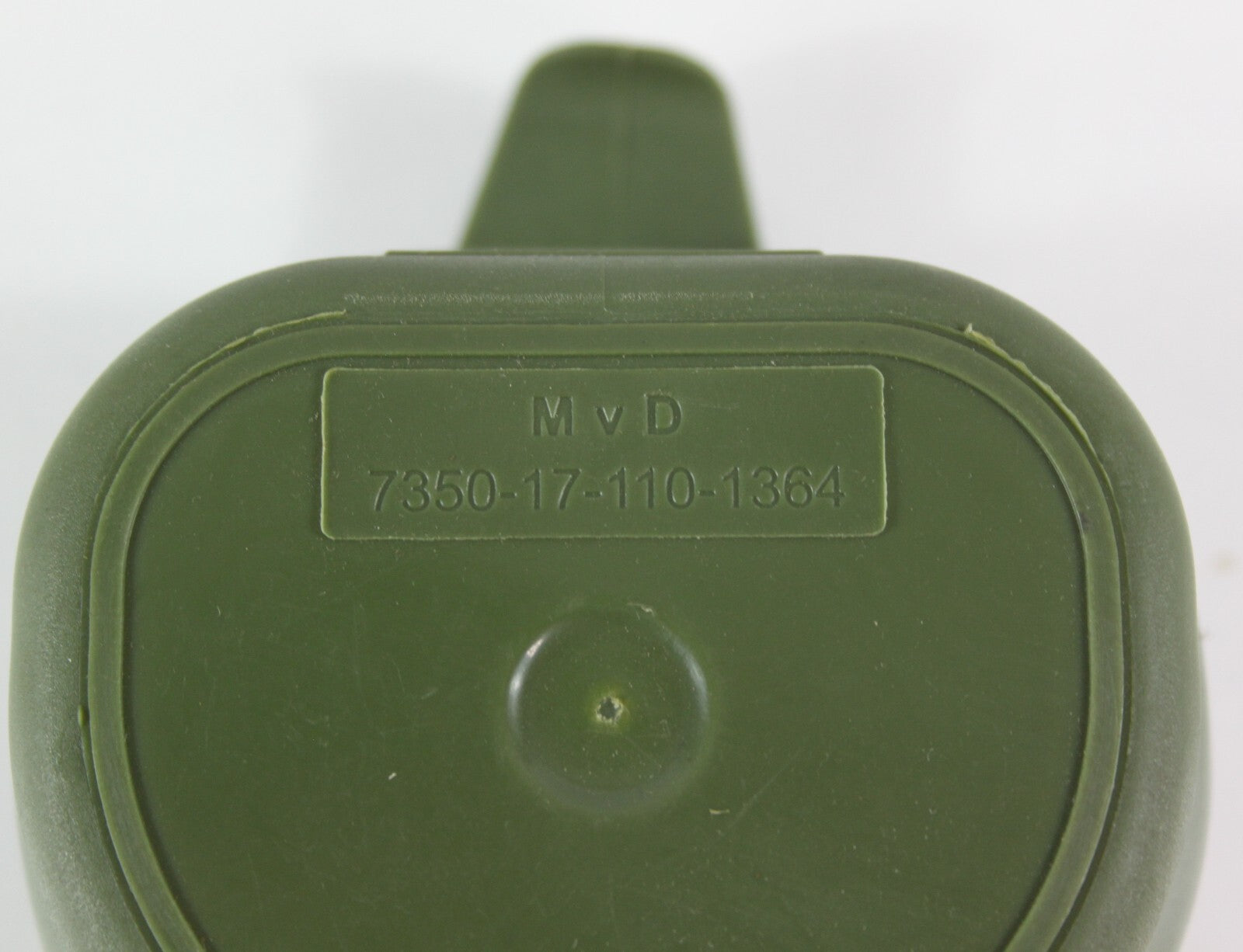 Genuine Surplus Swedish Folding Camping Cup Green Plastic Compact Small Travel