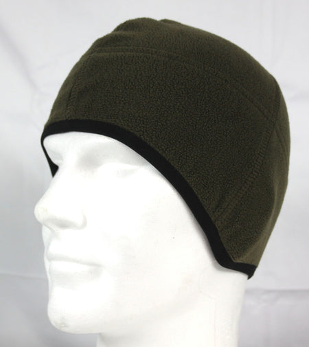 Genuine Surplus Austrian Army Fleece Beanie Hat Bob Watch Green (1025)