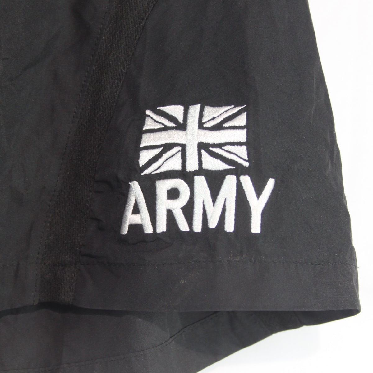 Genuine Surplus British Army PT Shorts Black Embroidered (4379)