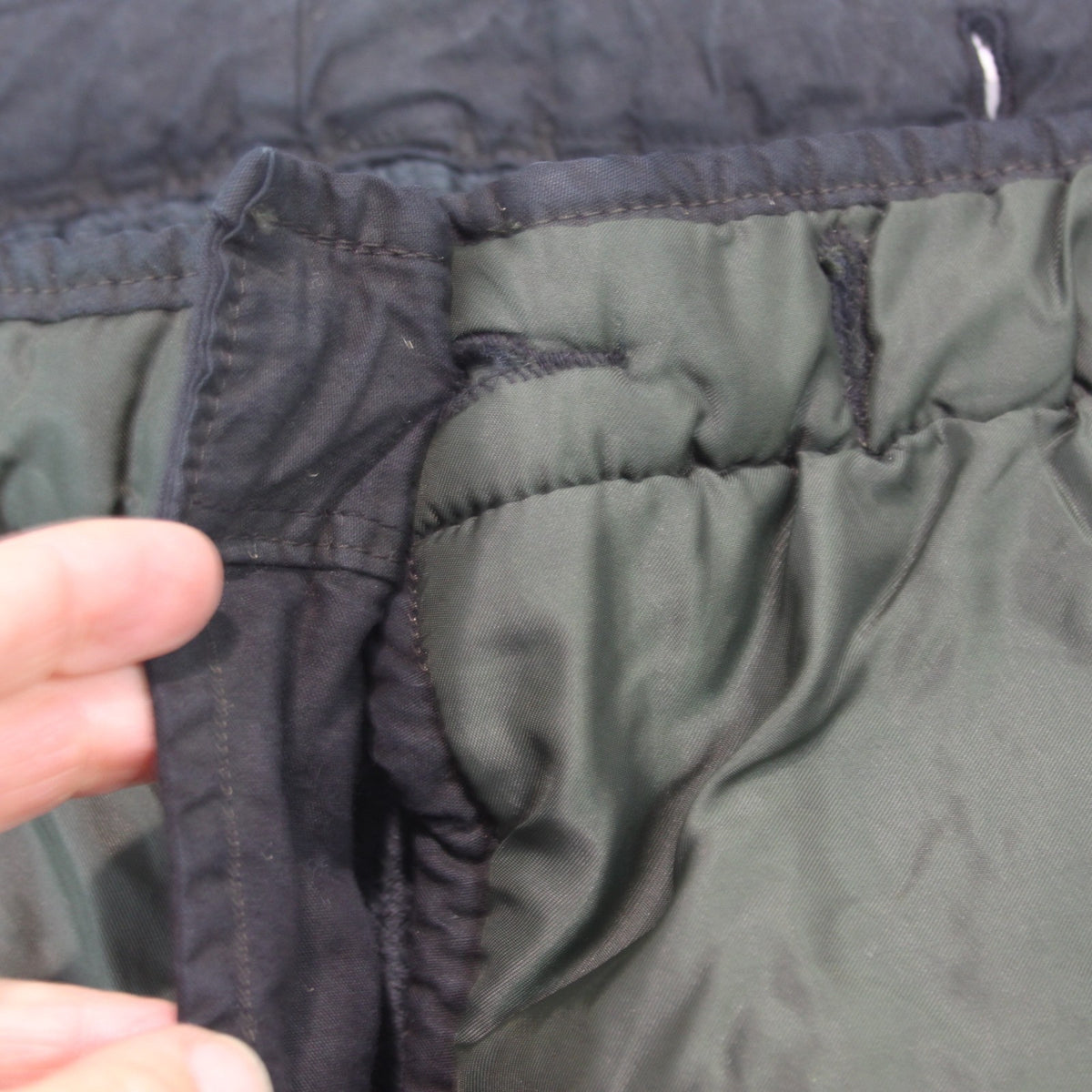 Genuine Surplus Military Army Wool FeltOver-Trouser Liners Thermal 30-32" (3775)