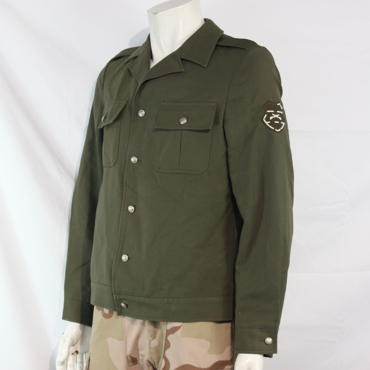 Genuine Surplus Hungarian Army Short Jacket Olive Green 36-38" Chest (3498)