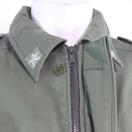 Italian Army Parka and Liner Genuine Surplus Warm Coat 42" Chest Olive  (4301)