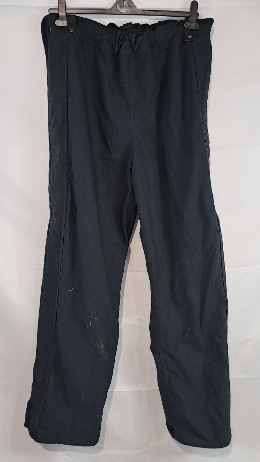 Arktis Fully Lined Black Winter Over-Trousers Ripstop Side Zips 36-38" (2708)
