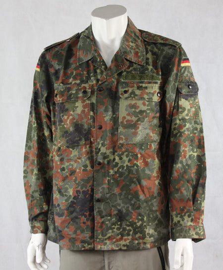 Genuine Surplus German Flektarn Shirt German Army Camouflage Forces Shirt 3306G2