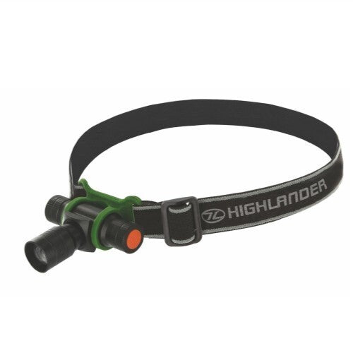 Highlander Focus 3 Watt Headlamp Head Lamp Torch Light 120lumens Adjustable beam