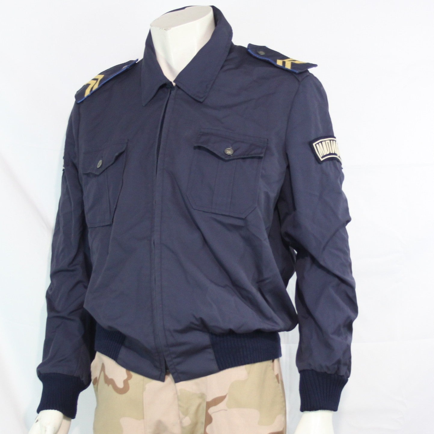 Genuine Surplus Serbian Police Patrol Jacket Navy Blue 3367 (3367)