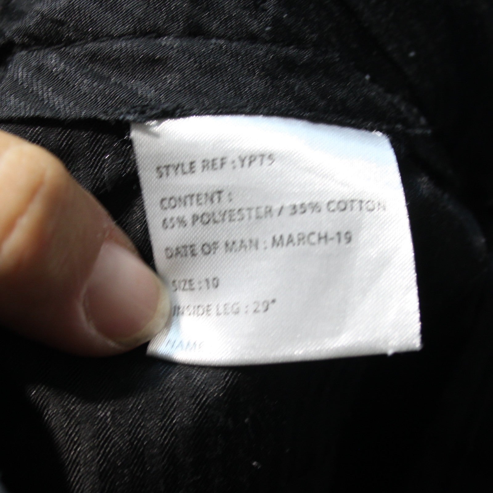 Genuine Surplus British Police Officer Womens Trousers Combat Pants Black (3639)
