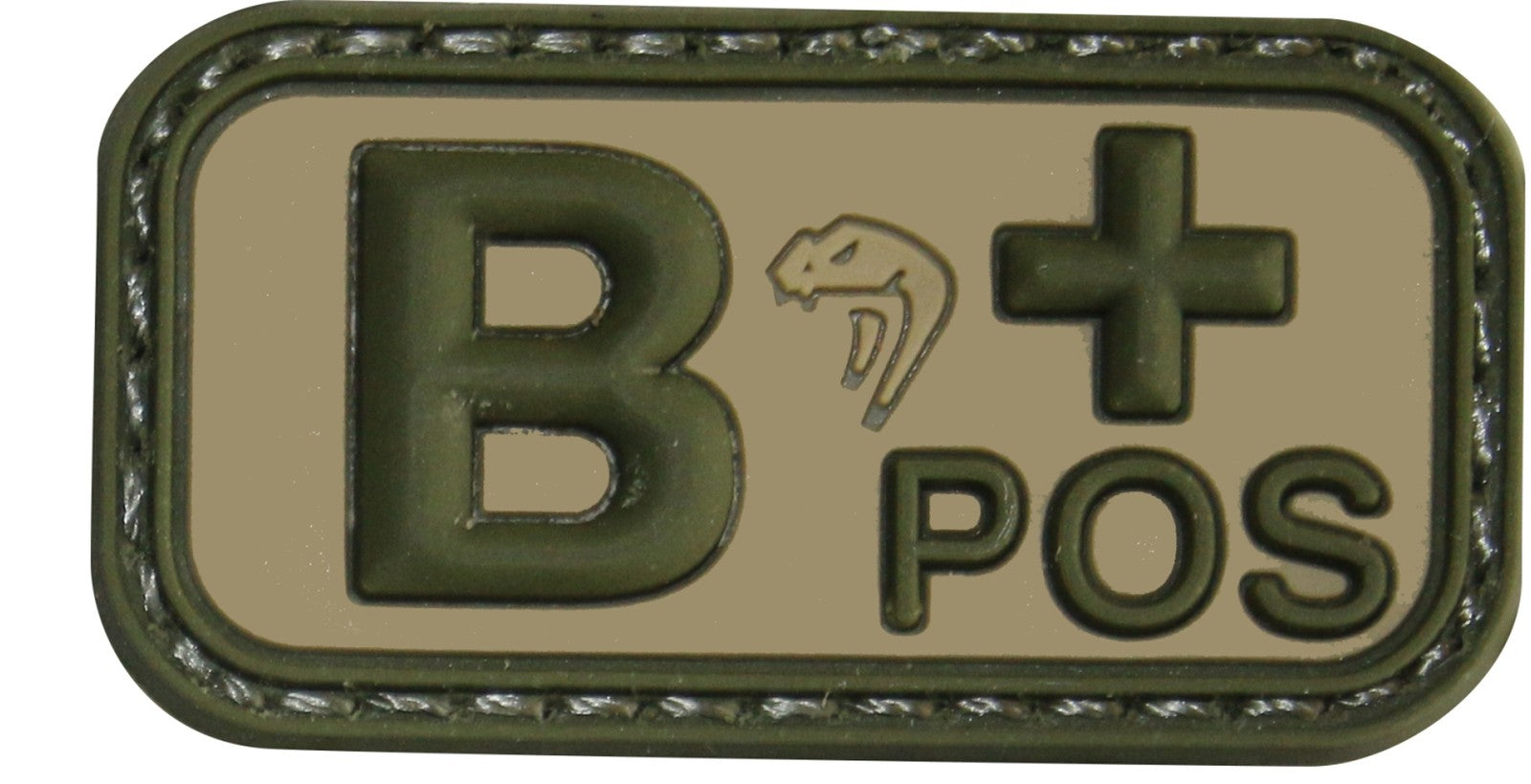 Old Style V Cam Blood Group Rubber Patches Viper Army RAF SAS Patch Badge