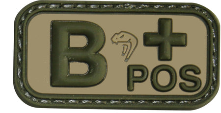 Old Style V Cam Blood Group Rubber Patches Viper Army RAF SAS Patch Badge