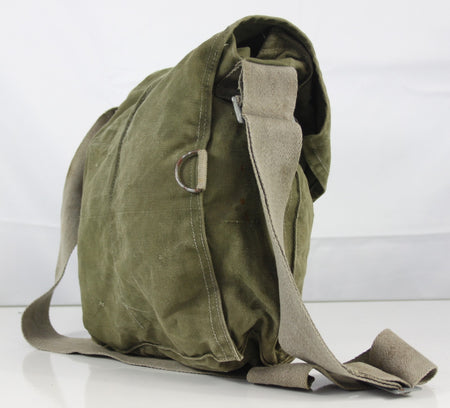 Genuine Surplus Vintage Hungarian Army Bread bag Side Bag Cotton Canvas  (1186