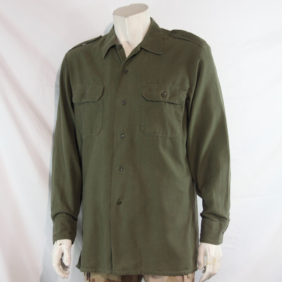 Genuine Surplus German Army Long Sleeve Moleskin Shirt UnBadged (4267)