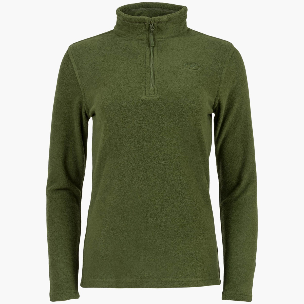 Ex-Display Highlander Ladies Ember Zip Neck Fleece Pullover Top Sweater